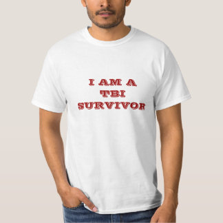 T-SHIRT JE SUIS UN SURVIVANT DE TBI
