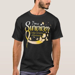 T-shirt Je suis un survivant Ewings Saigne Sarcoma Sensibi