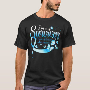T-shirt Je suis un survivant Graves Papillon de sensibilis
