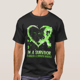 T-shirt JE SUIS UN SURvivant NON-HODGKIN DE LA SENSIBILISA