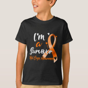 T-shirt Je suis Un Survivant Rsd Crps Sensibilisation