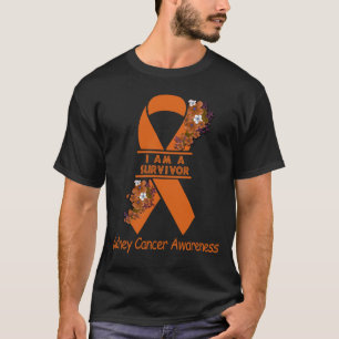 T-shirt Je suis un survivant Sensibilisation au cancer du 