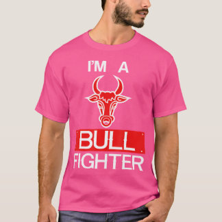 T-shirt JE SUIS Un Taureau Combattant Cavalier De Rodéo Co