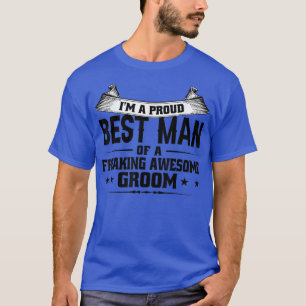 T-shirt Je suis un témoin de mariage fier du marié Groomsm