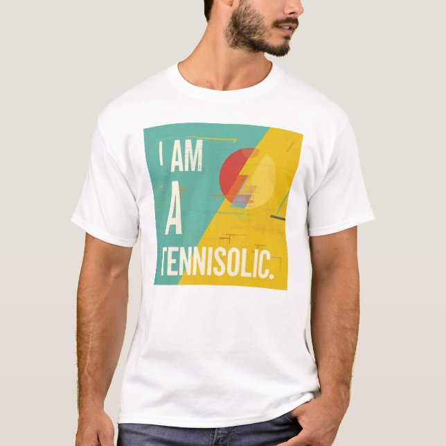 T-Shirt Je Suis Un Tennisolic (Devant)