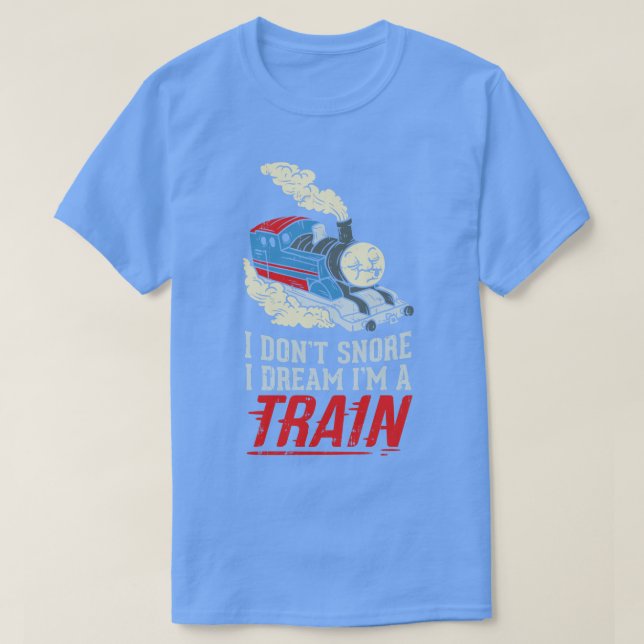 T-shirt Je suis un train (Design devant)