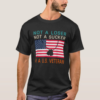 T-shirt Je suis un vétéran américain Biden 2020 AN
