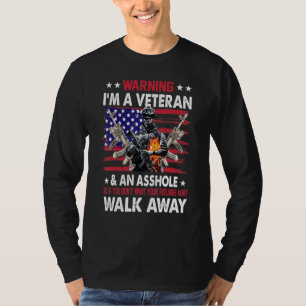 T-shirt Je Suis Un Vétéran En Promène