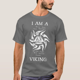 T-shirt Je suis un Viking valknut 2