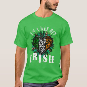 T-shirt Je suis un Wee Bit Irlandais, Funny Saint Patricks