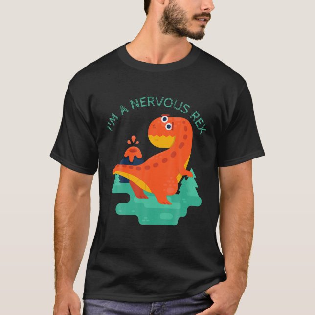 T-shirt Je suis une angoisse nerveuse (Devant)