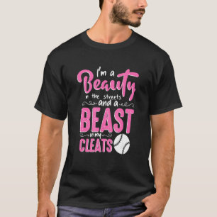 T-shirt Je suis une beauté dans les rues et une bête dans