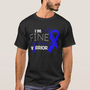 T-shirt Je suis une belle Pompe Maladie Guerrier Plume de 