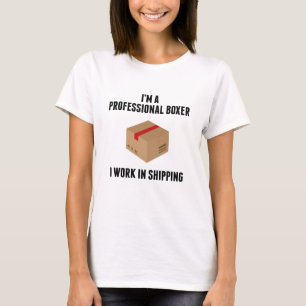 T-shirt Je suis une boîte professionnelle
