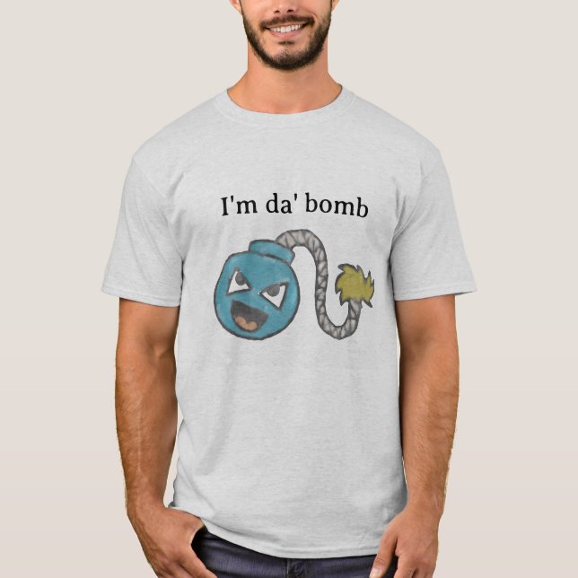 T-shirt Je suis une bombe (Devant)