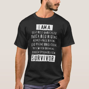 T-shirt Je suis une ceinture de sécurité sans boucle de ca