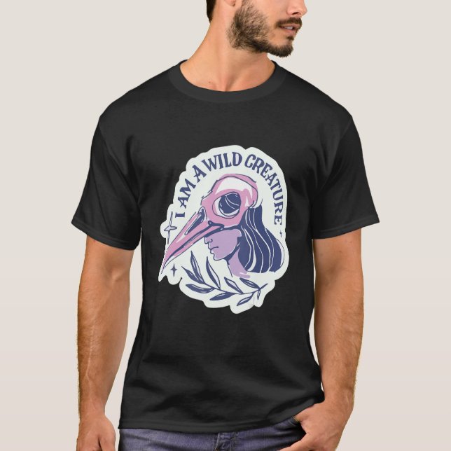 T-shirt Je Suis Une Cuisine De Créature Sauvage (Devant)