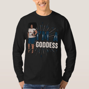 T-shirt Je suis une déesse Melanin Black Sista Bbw Jolie R