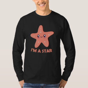 T-shirt Je Suis Une Étoile Starfish Admire Célèbre Pun