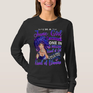 T-shirt Je suis une femme de juin Une reine est née en jui