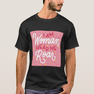 T-shirt \Je Suis Une Femme Qui M'Entend Rocher