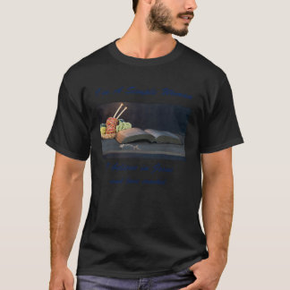 T-shirt Je suis une femme simple Je crois en Jésus et l'am