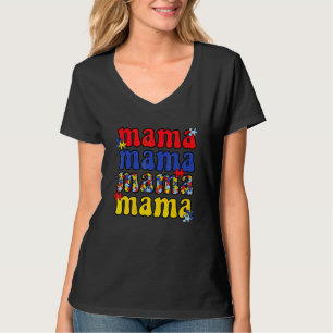 T-shirt Je suis une fière autisme maman maman maman maman 