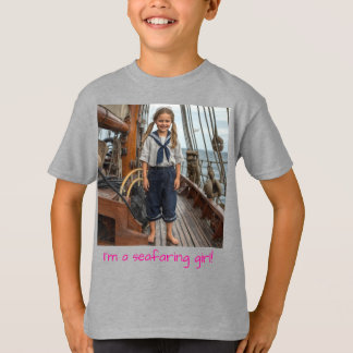 T-shirt Je suis une fille de la mer ! (promotionnel Hearts