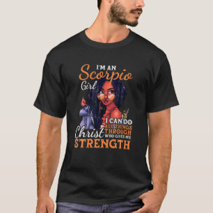 T-shirt Je Suis Une Fille Scorpio Je Peux Faire Toutes Les