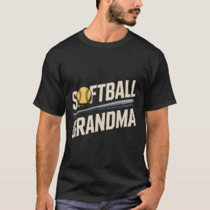 T-shirt Je suis une grand-mère de softball qui aime chaque