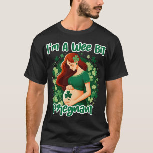 T-shirt Je Suis Une Grossesse Irlandaise Enceinte D'Un Min