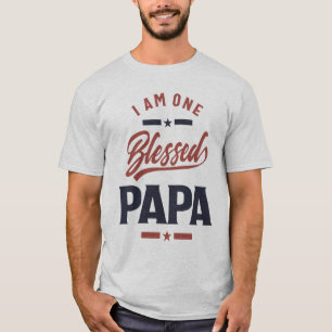 T-shirt Je Suis Une Heureuse Fête des pères Papa Drôle
