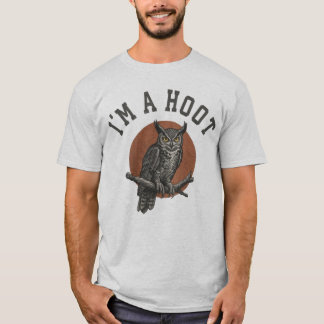 T-shirt Je suis une houppe - Hibou sera damnée 