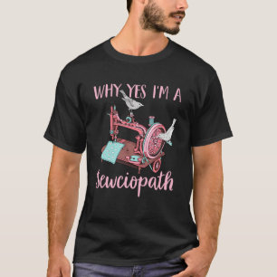 T-shirt Je suis une idée de couture Sewciopath