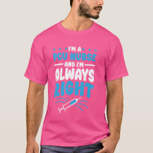 T-shirt Je suis une infirmière de l'UCP Design for Progres