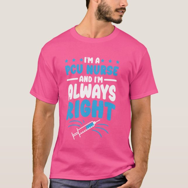 T-shirt Je suis une infirmière de l'UCP Design for Progres (Devant)