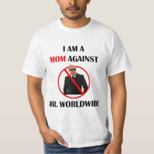 T-shirt Je suis une maman contre le concert pitbull