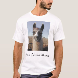 T-shirt Je suis une maman de lama