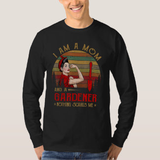 T-shirt Je Suis Une Maman Et Un Gardener Rien Ne Me Fait P