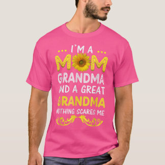 T-shirt Je suis une maman grand-mère grand rien ne me fait