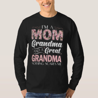 T-shirt Je suis une maman grand-mère grand rien ne me fait