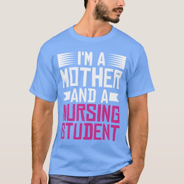 T-shirt Je Suis Une Mère Et Une Famille D'Étudiants En Soi (Devant)