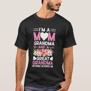 T-shirt Je Suis Une Mère Grand-mère Et Une Arrière-grand-m