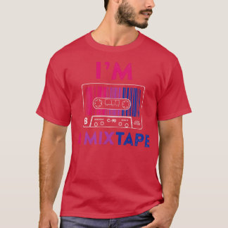 T-shirt Je suis une Mixtape Bisexual Pride LGBT Retro