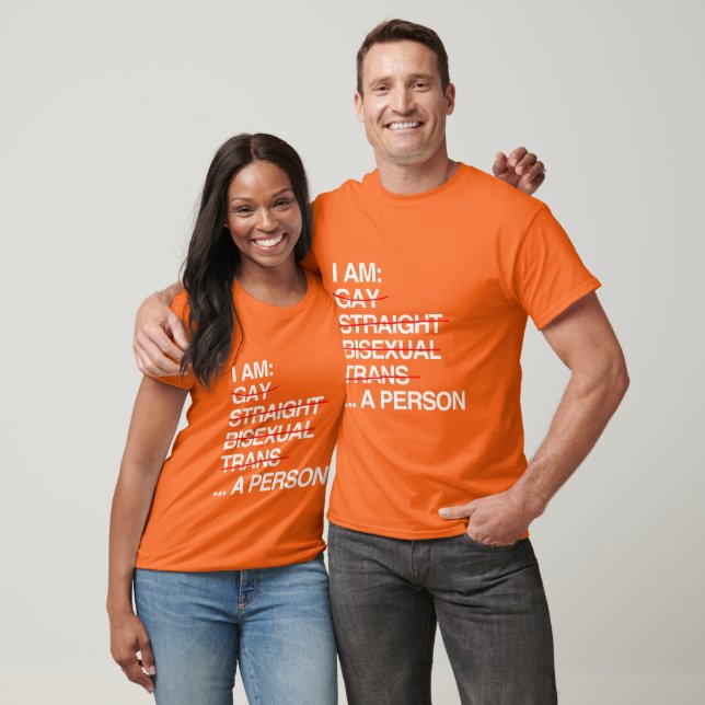 T-SHIRT JE SUIS UNE PERSONNE (Unisexe)