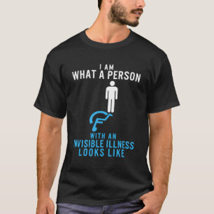 T-shirt Je Suis Une Personne Avec Une Maladie Invisible Ap