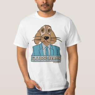 T-shirt Je suis une personne de chien