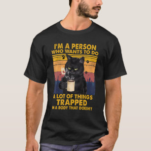 T-shirt Je Suis Une Personne Qui Veut Faire Beaucoup De Ch