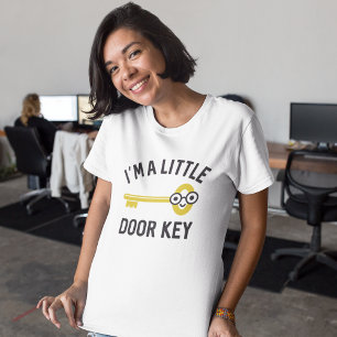 T-shirt Je suis une petite clé de porte