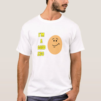 T-shirt Je suis une pièce en t drôle de bons oeufs